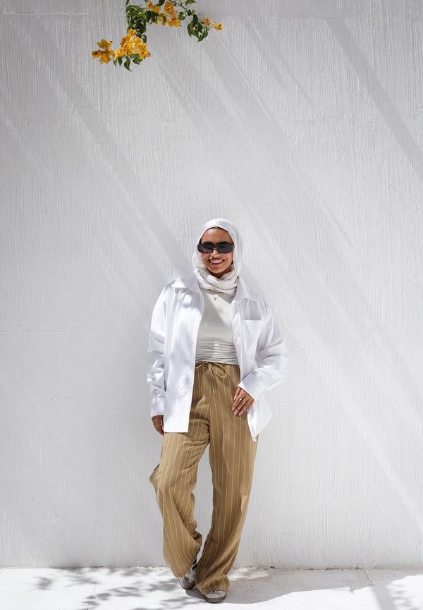 Olive Lines Pants
