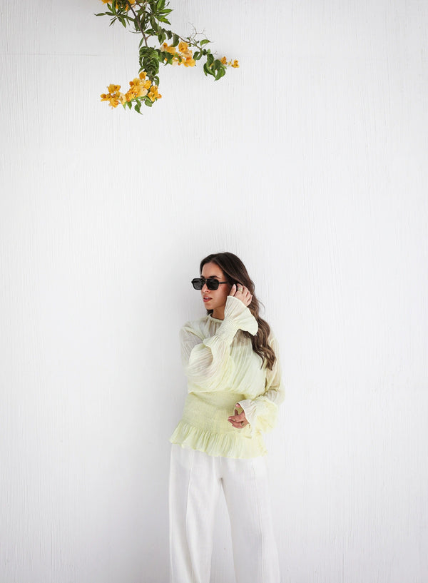Lemon Fizz Blouse